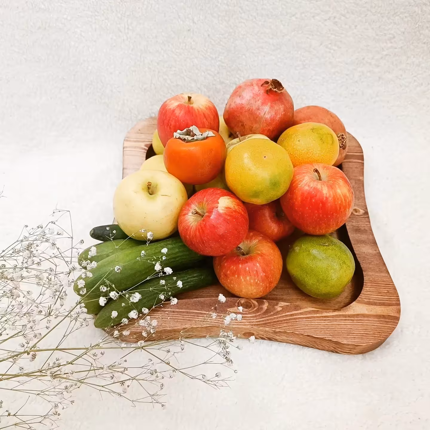 ظرف پذیرایی چوبی ( ارسال پس کرایه )