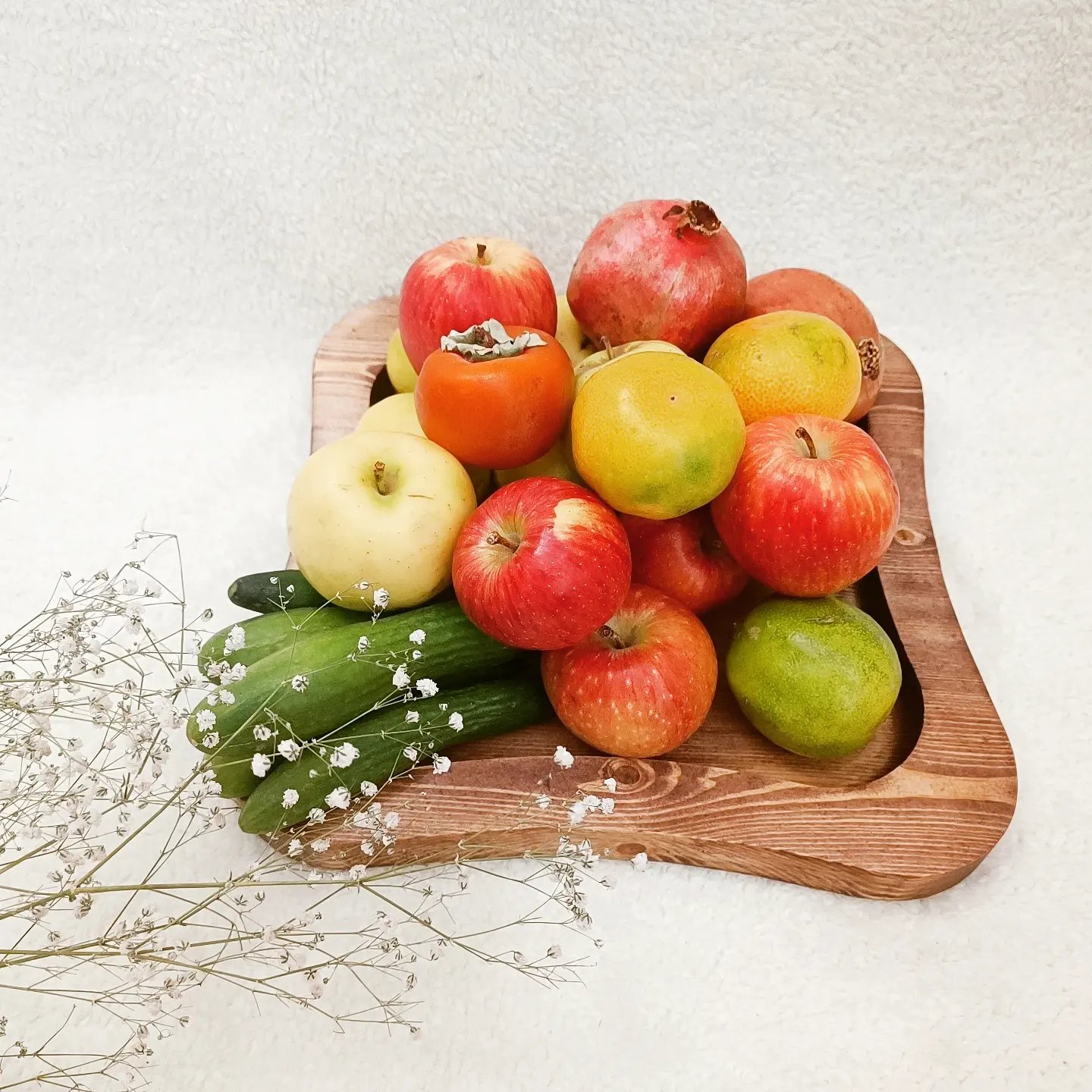 ظرف پذیرایی چوبی ( ارسال پس کرایه )