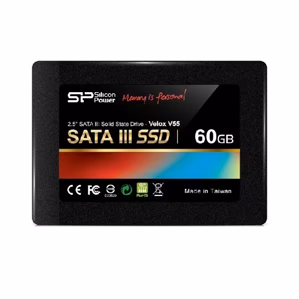 حافظه اس اس دی وی سیلیکون پاور مدل وی 55 با ظرفیت 60 گیگابایت