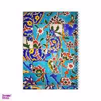 دفتر مشق 100 برگ بامبیلیپ طرح کاشی کاری کد 5632085