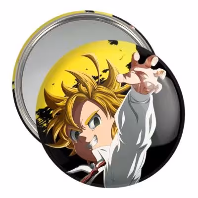 آینه جیبی خندالو مدل ملیوداس انیمه هفت گناه کبیره کد 17549