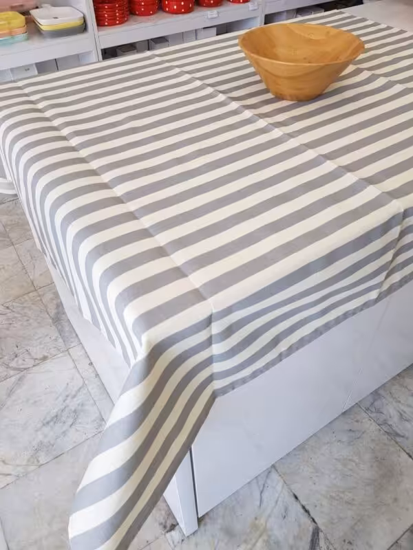 رومیزی داک طوسی راه راه کد 4