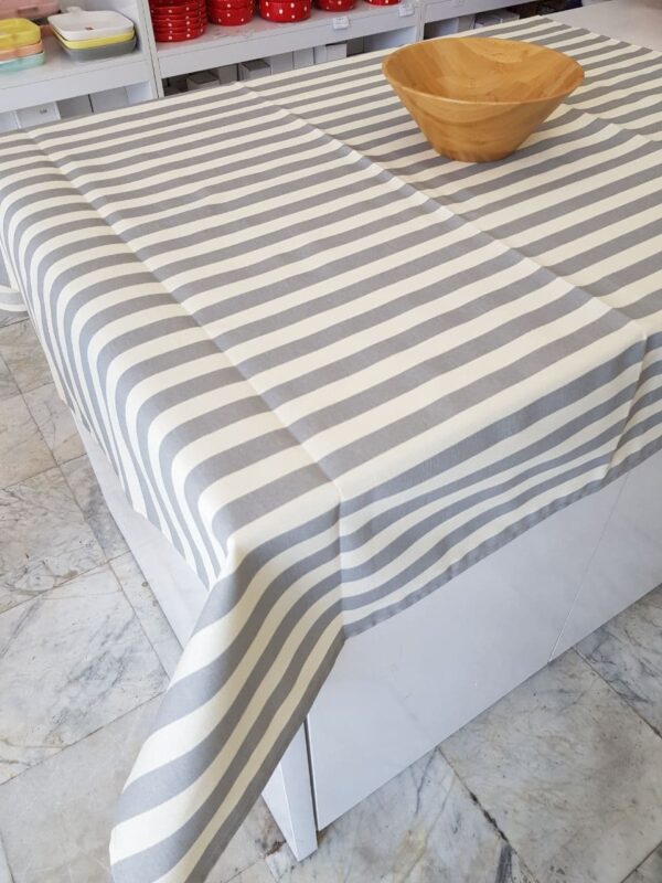 رومیزی داک طوسی راه راه کد 4