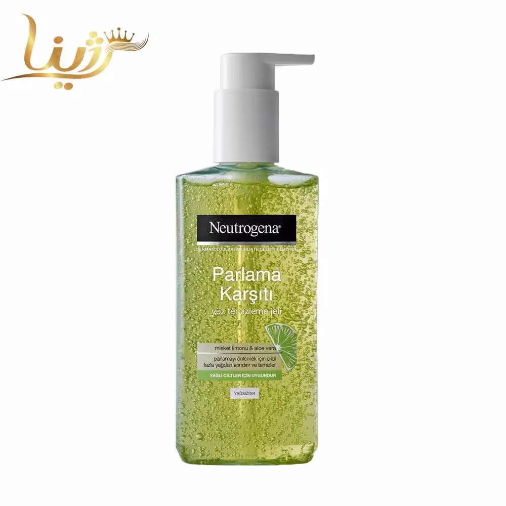 ژل شستشوی پوست چرب عصاره لیمو نوتروژینا