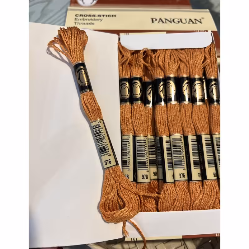 نخ گلدوزی پنگوئن کد P-976 پک 24 عددی 