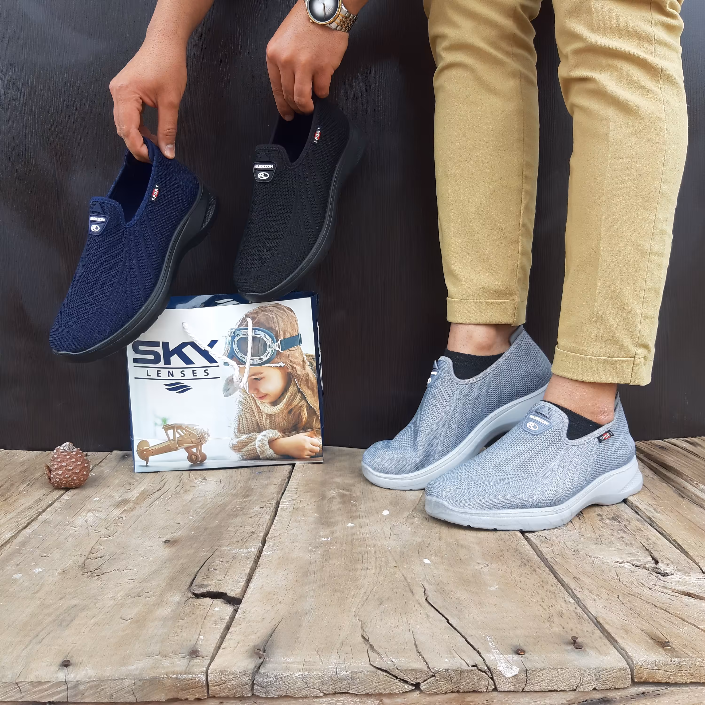 کفش راحتی مردانه خارجی سایز40تا45 ارسال رایگان