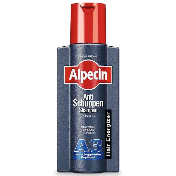 شامپو ضد شوره مو آلپسین ALPECIN مدل A3 Anti Dandruff حجم 250 میل