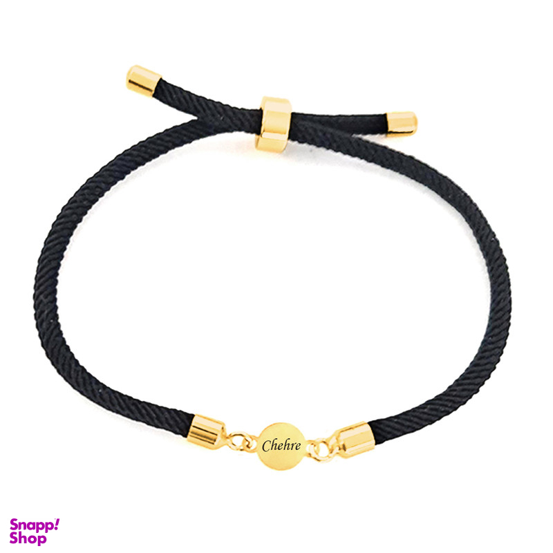 دستبند طلا 18 عیار زنانه لیردا مدل اسم چهره 0131