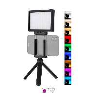 کیت نور موبایل Zomei CL-120C RGB Video Light