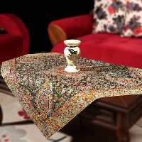 رومیزی مربعی یک در یک ترمه حسینی طرح سالار کد 710