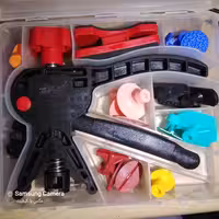 دستگاه صافکاری چسبی باسری ها