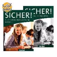 کتاب آموزش آلمانی زیشا درس 1 تا 12 SICHER! C1 (Lektion 1-12) Kursbuch+Trainingsbuch+CD