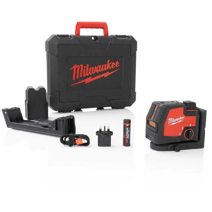 تراز لیزری شارژی میلواکی L4CLLP-301C