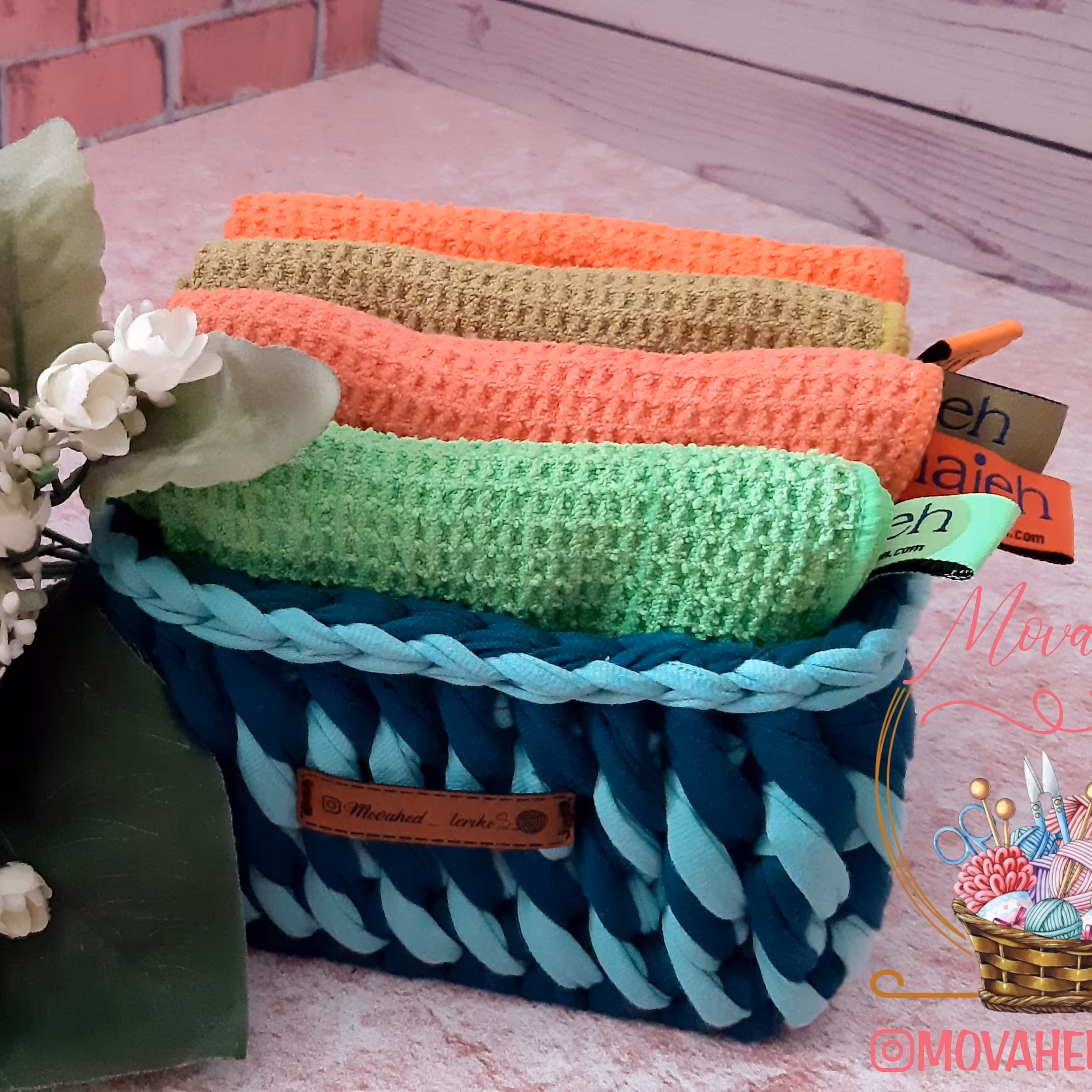 باکس تریکویی مربع خوشرنگ 