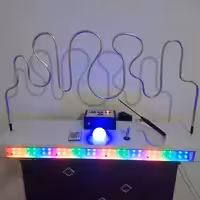 اعصاب سنج با شمارنده خطا و رقص نور