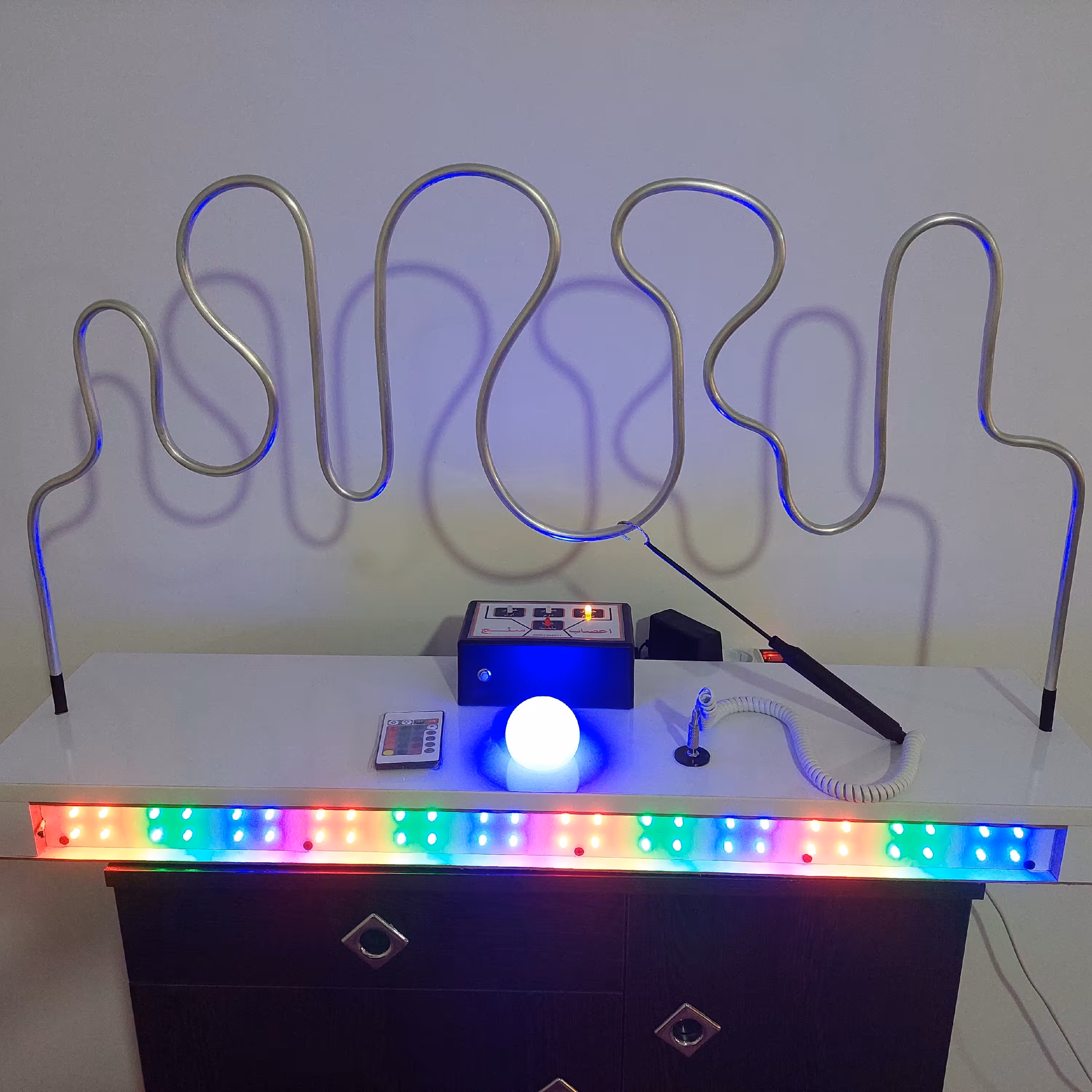 اعصاب سنج با شمارنده خطا و رقص نور