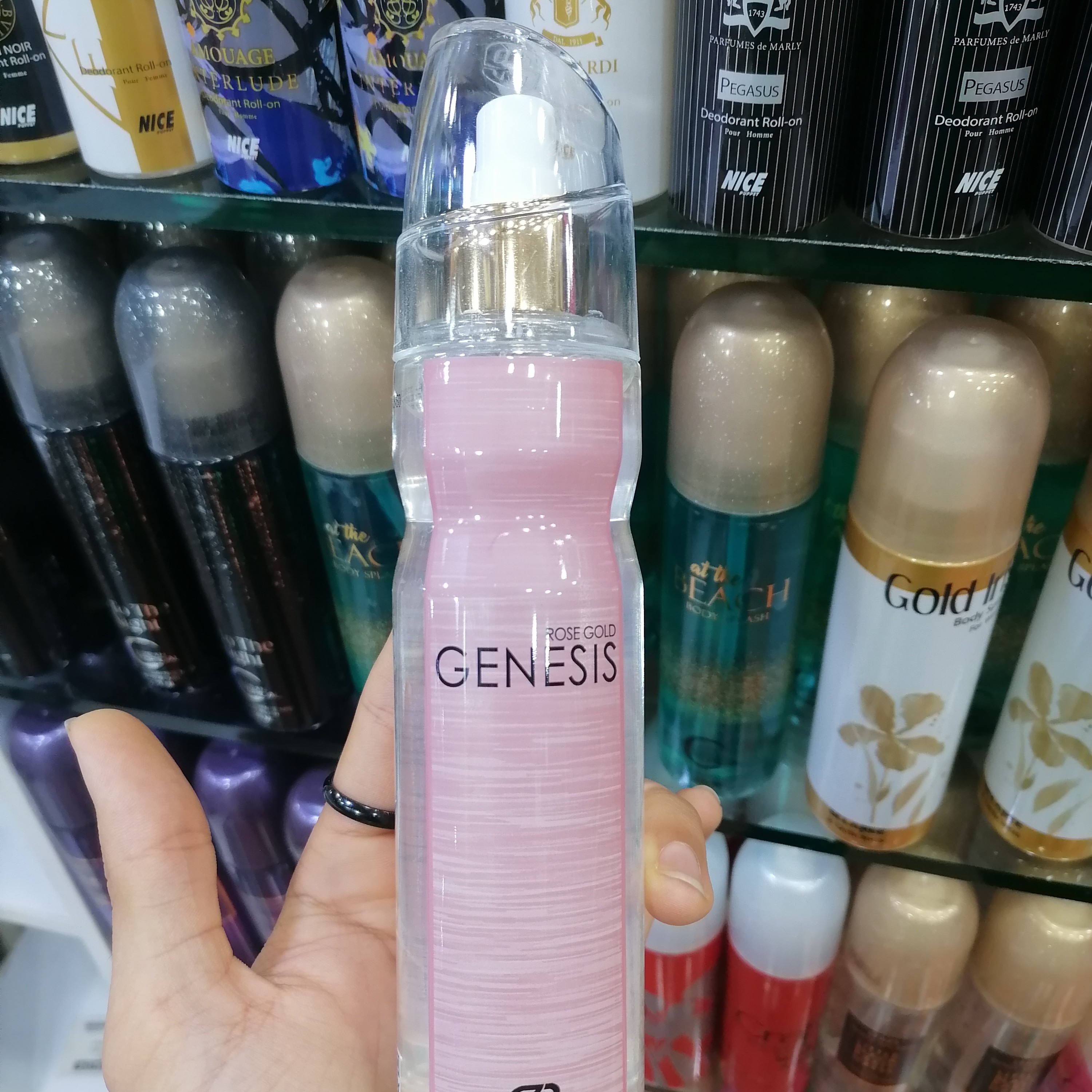 بادی اسپلش جنسیس رزگلد زنونه امپر اورجینال 