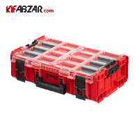 جعبه ابزار اورگانایزر کیوبریک مدل XL Red ONE Ultra HD
