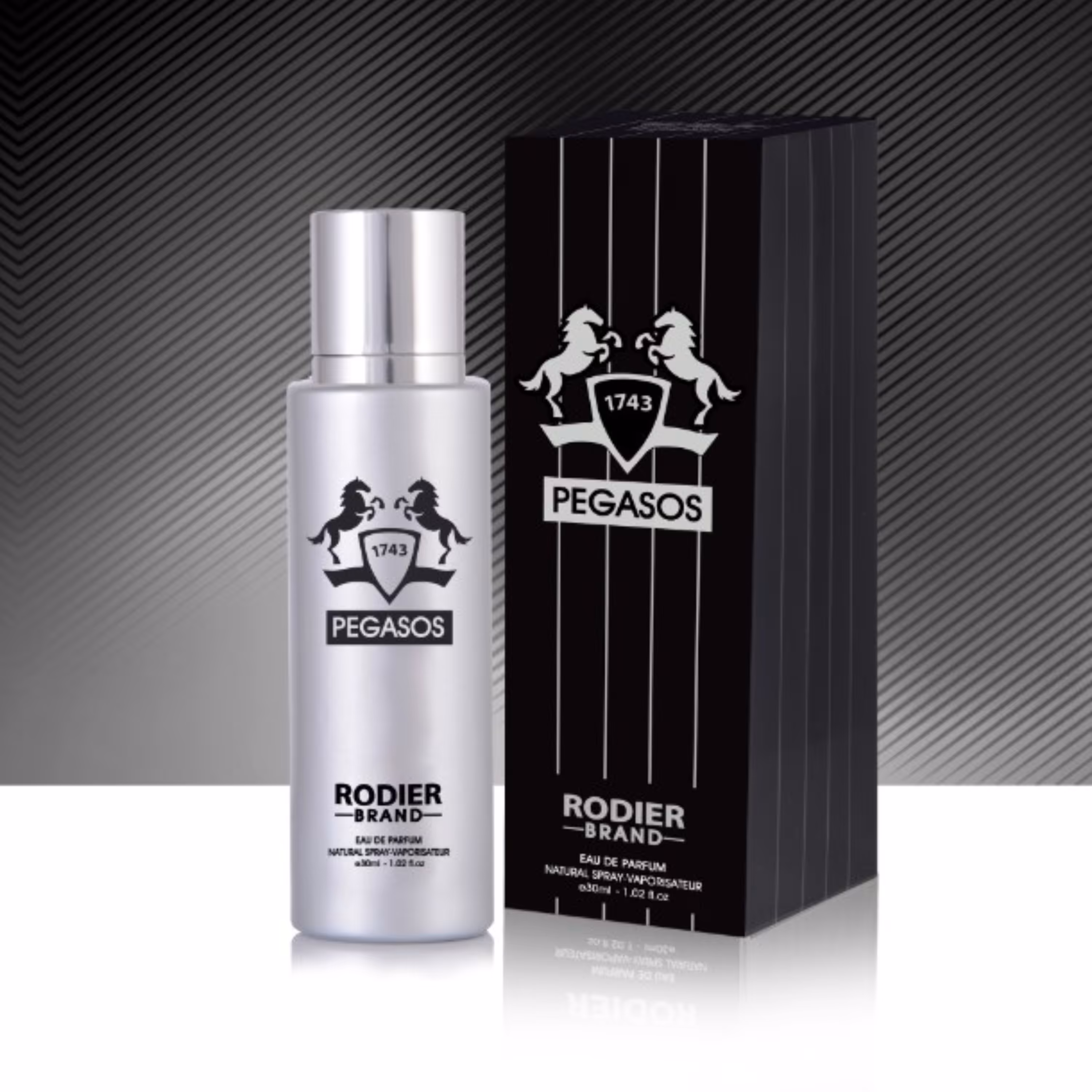 عطر جیبی مردانه 30 میل برند رودیر پگاسوس (Pegasus)