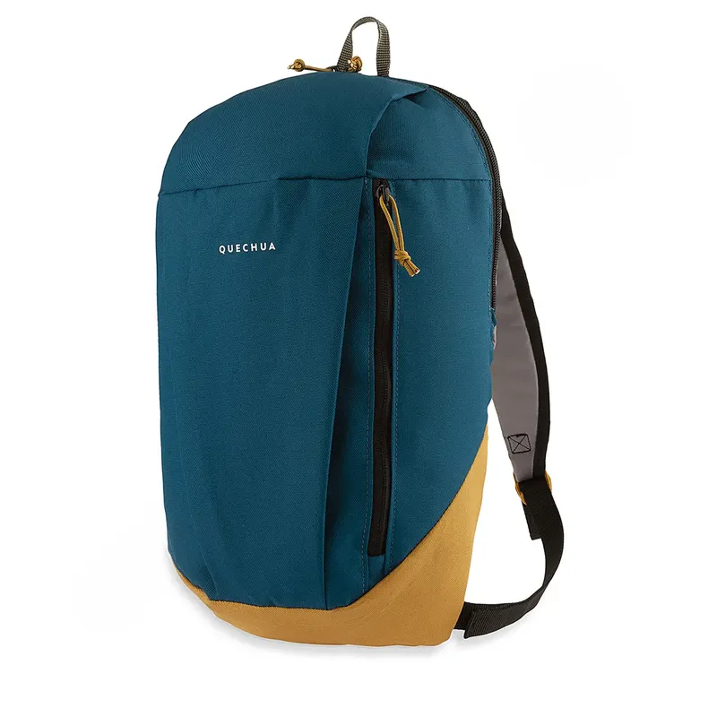 کوله پشتی کچوا 10 لیتری بک پک دکتلون NH100 | سبز/کرمی