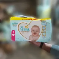 پوشک بچه ضدحساسیت پریما لهستان سایز 4 بسته 46 عددی