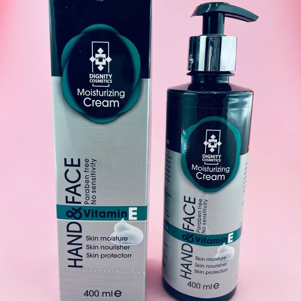 کرم پمپی دست و صورت مرطوب کننده دیگنیتی