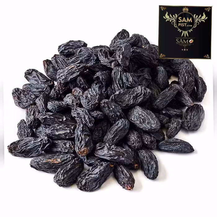 مویز  مشکی بی دانه ممتاز نیم کیلویی 154