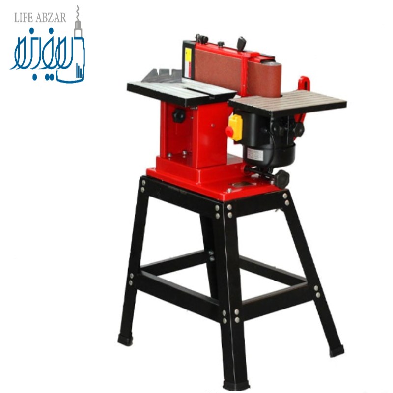 دستگاه سنباده نواری 900 میلیمتر پایه دار محک  BS-900