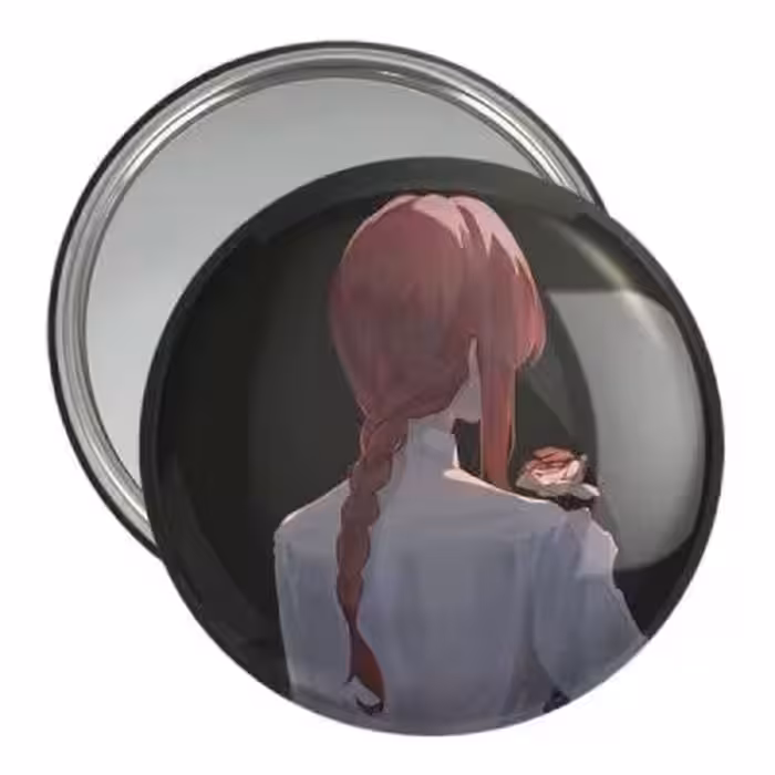 آینه جیبی خندالو مدل ماکیما انیمه مرد اره ای Chainsaw Man کد 22341