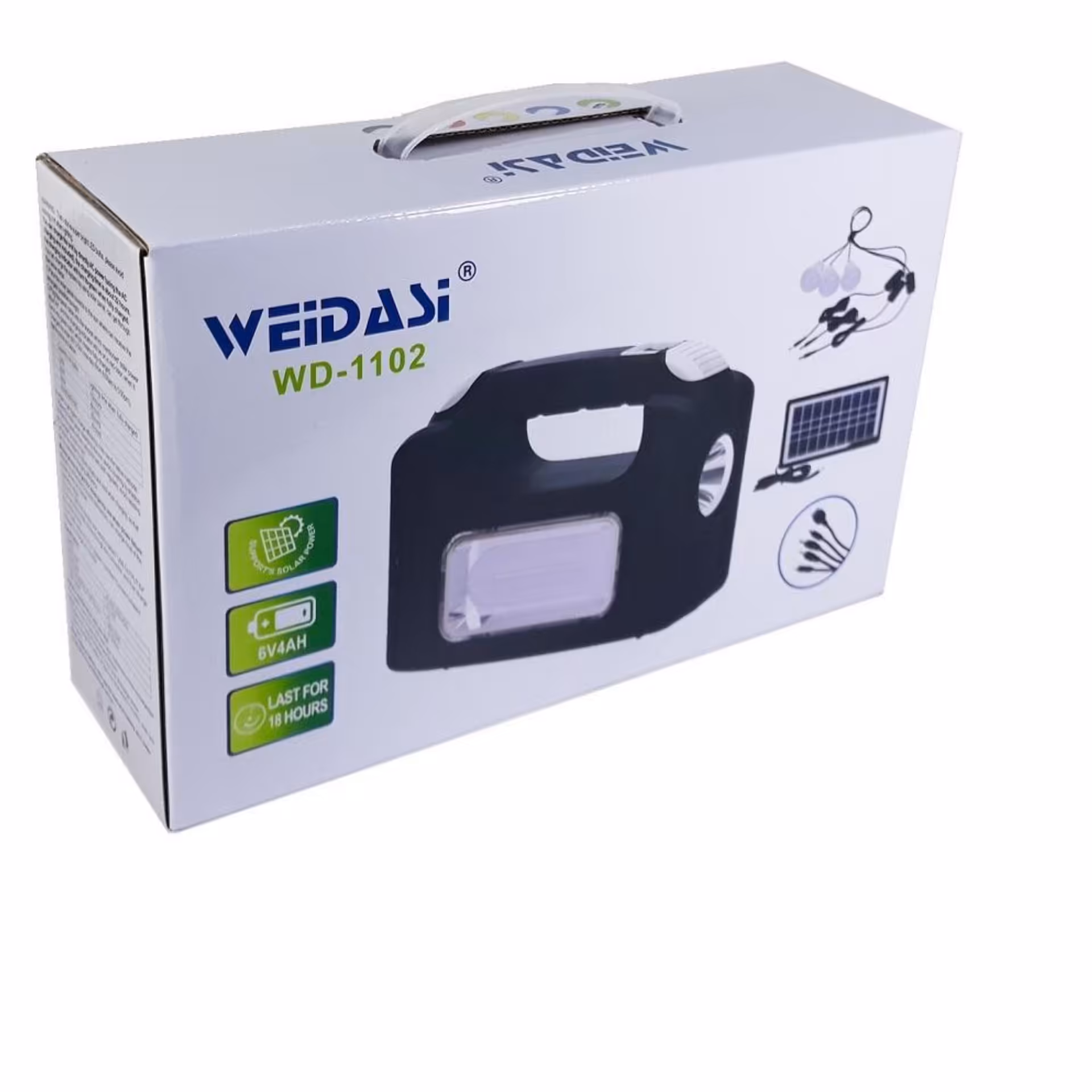 پرژکتور دستی خورشیدی 