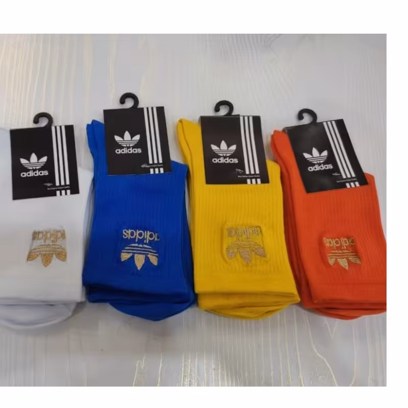 جوراب ساقدار گلدوزی adidas