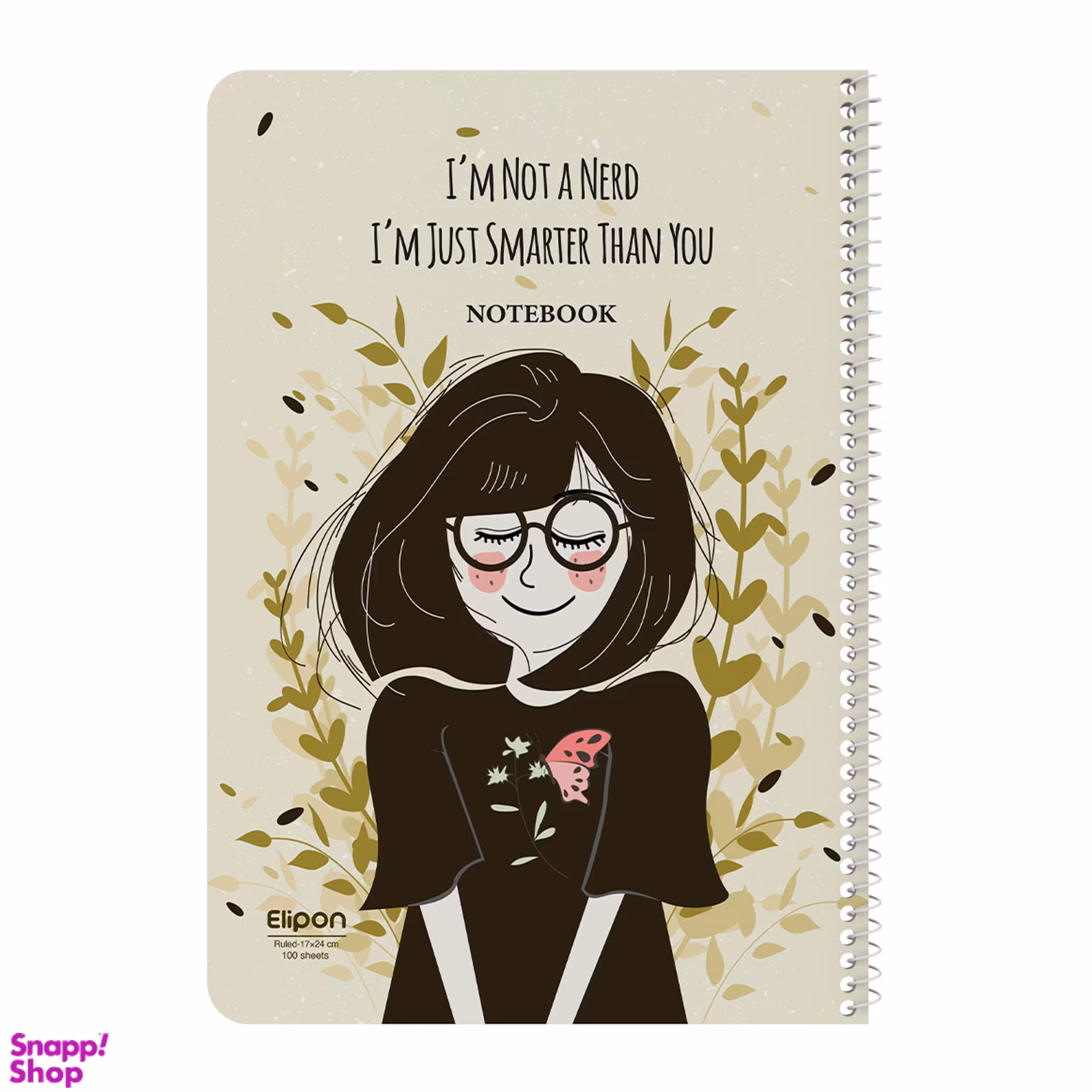 دفتر مشق 100 برگ الیپون کد 2411598