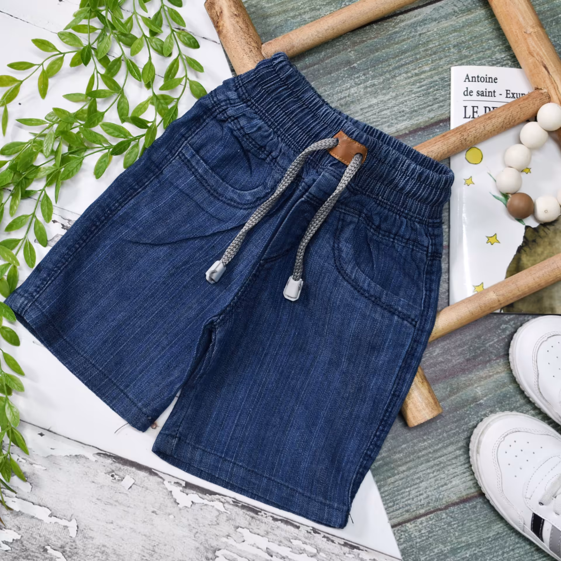 شلوارک جین اسپرت بچگانه