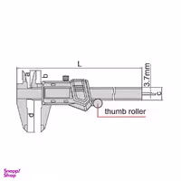 کولیس دیجیتال اینسایز (Insize) مدل 150-1114 سایز 15 سانتی متر