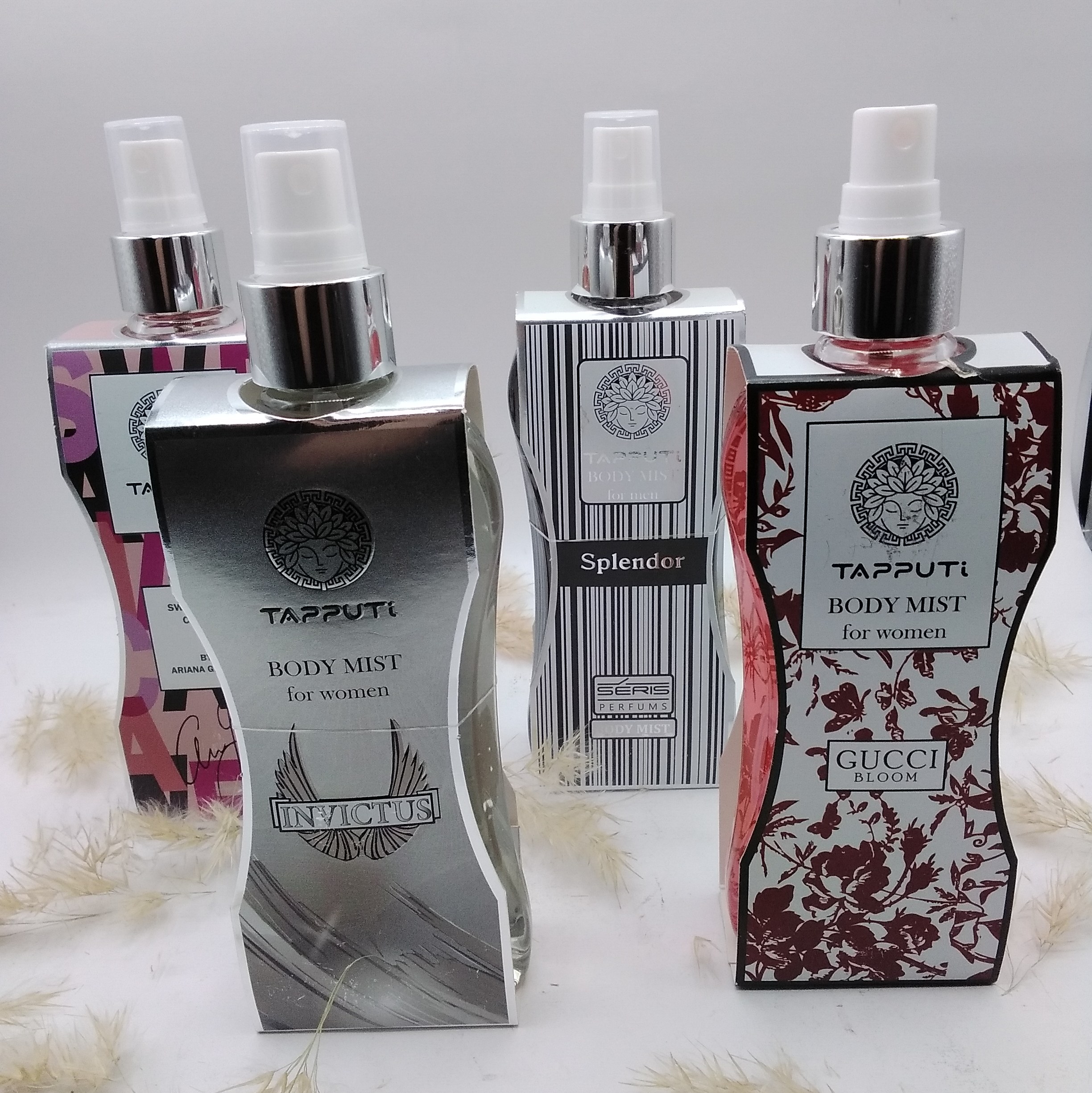 تاپوتی بادی اسپلش و بادی میست زنانه ومردانه(خوشبوکننده بدن و مو)210میلی لیتر