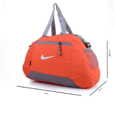 ساک ورزشی تور دار نارنجی طرح نایک ( Nike )