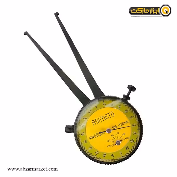پرگار داخل سنج آسیمتو ساعتی 125 میلی متر مدل 0-40-403