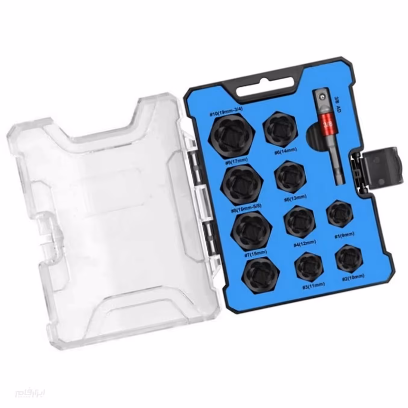 ست آچار بکس هرز بازکن المپیا مدل XT-1402 مجموعه 11 عددی