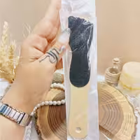 سوهان پاشنه پا چوبی طرح کف پا با کیفیت