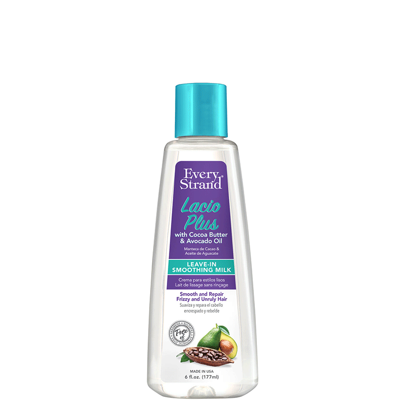 شیر موی صاف کننده و مغذی کاکائو و آووکادوی اوری استرند Every Strand Lacio Plus with Cacao Butter and Avocado Oil Leave-In Smoothing Milk
