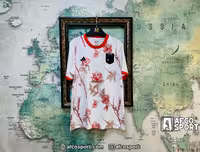 کیت تیم ملی ژاپن کانسپت گل سرخ (پیراهن شورت) ورژن هواداری