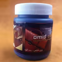 محلول رنگ عسلی لبه چرم امید مدل O-Cr100 وزن 100 گرم 