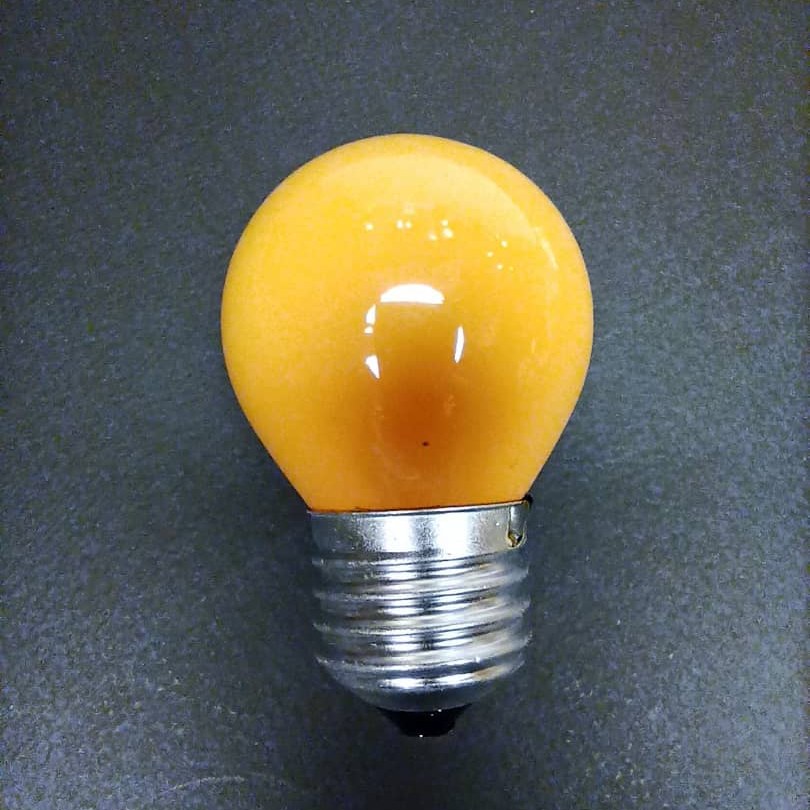 لامپ رشته ای 15وات رنگ نارنجی بارمیکا