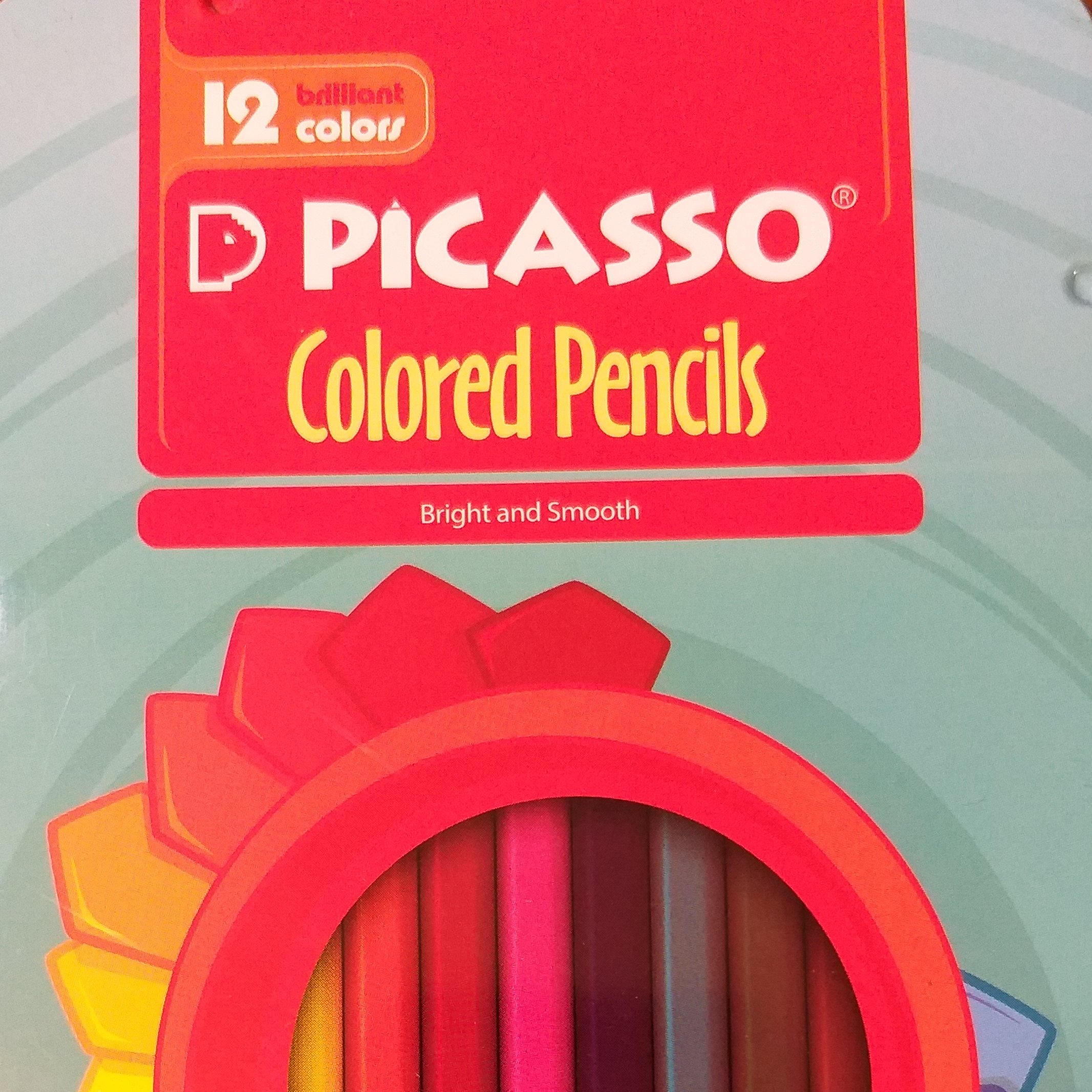 مداد رنگی 12 رنگ پیکاسو فلزی