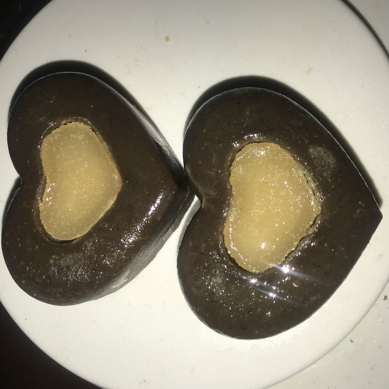 صابون چند گياه طرح قلب