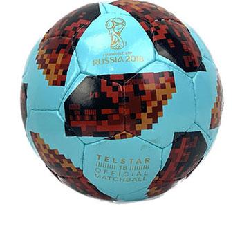 توپ فوتبال دوختی طرح جام جهانی روسیه