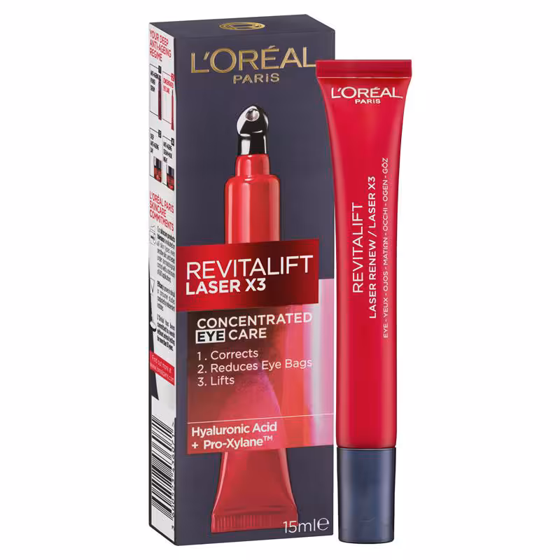 کرم لورال دور چشم رویتالیفت لیزر آلمانی L'Oreal New Revitalift Laser Precision Eyes Cream