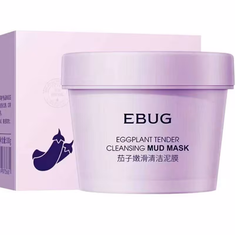 مود ماسک ( ماسک گچی ) صورت کاسه ای بادمجان ایباگ