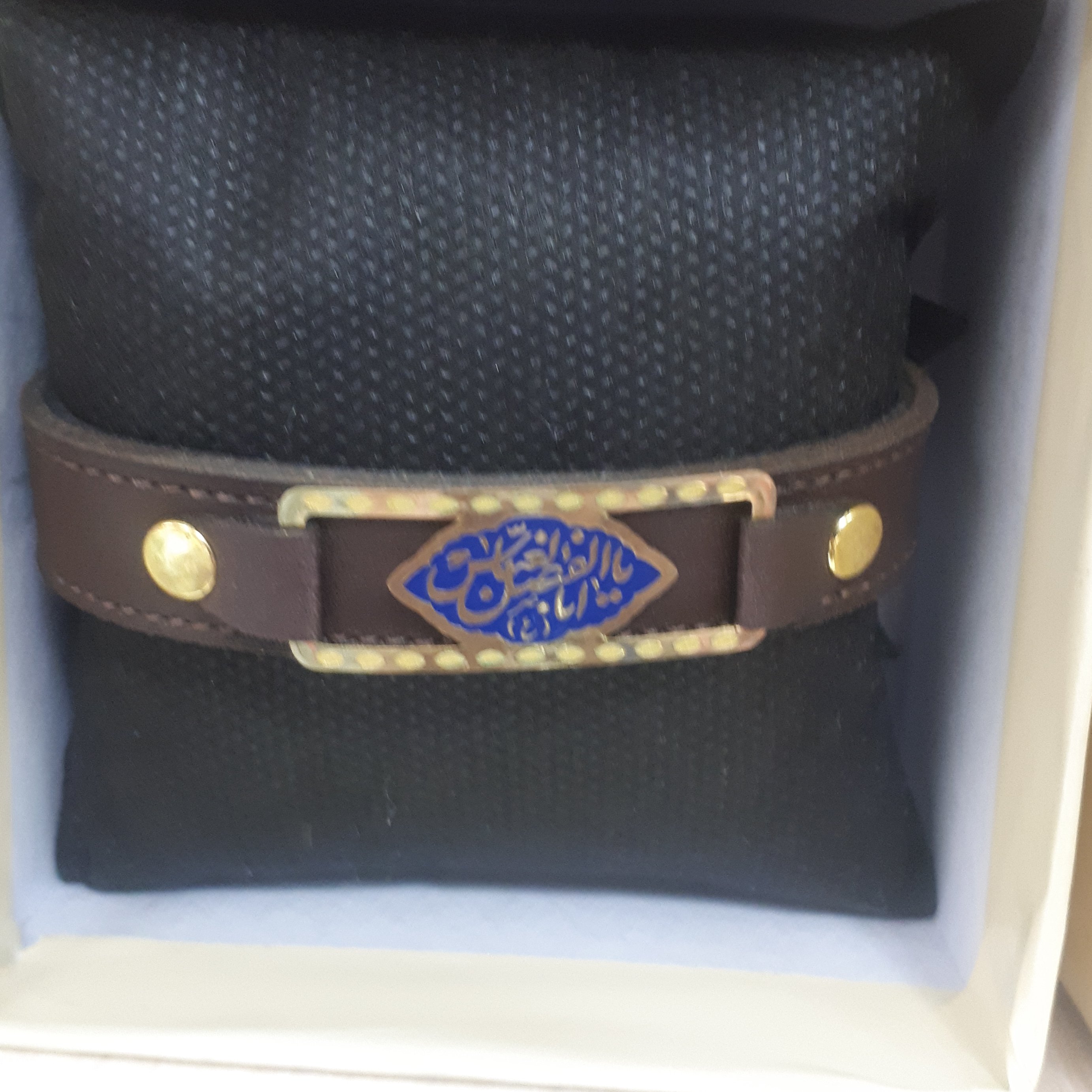 دستبند چرمی همراه با اذکار