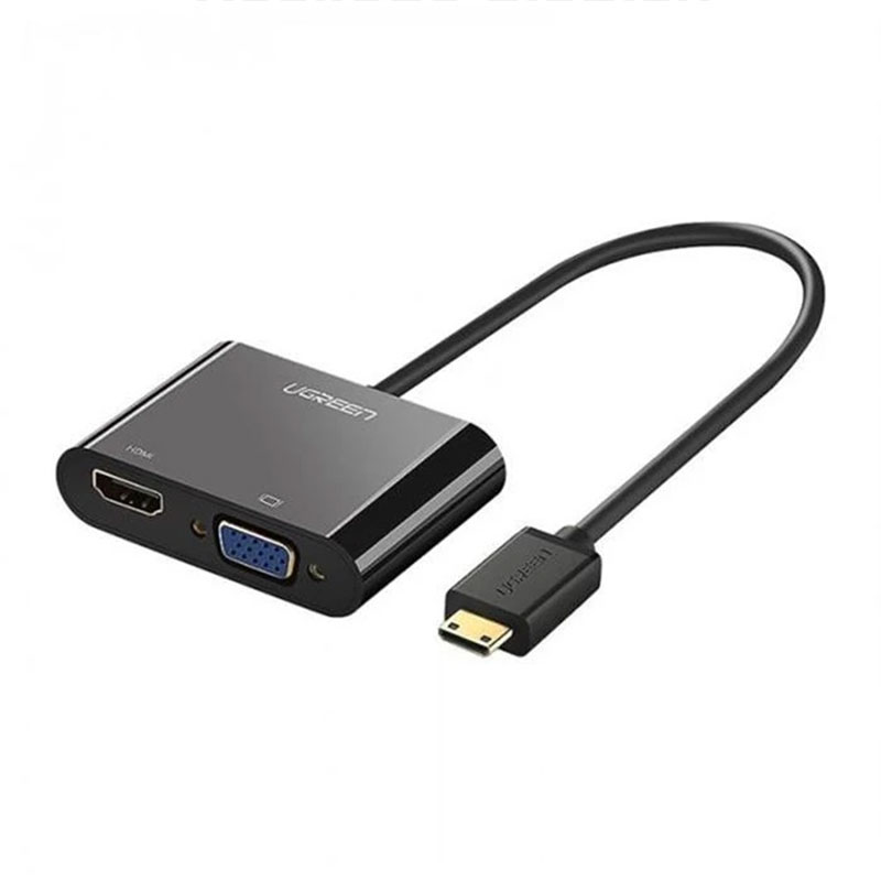 تبدیل HDMI به VGA و HDMI مدل CM101-40744 یوگرین - فراز سیستم
